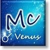 カルミネート 金星のMCとサインで見る公的な顔と仕事の達成と適性