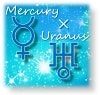 水星と天王星 出生図のアスペクトとトランジット